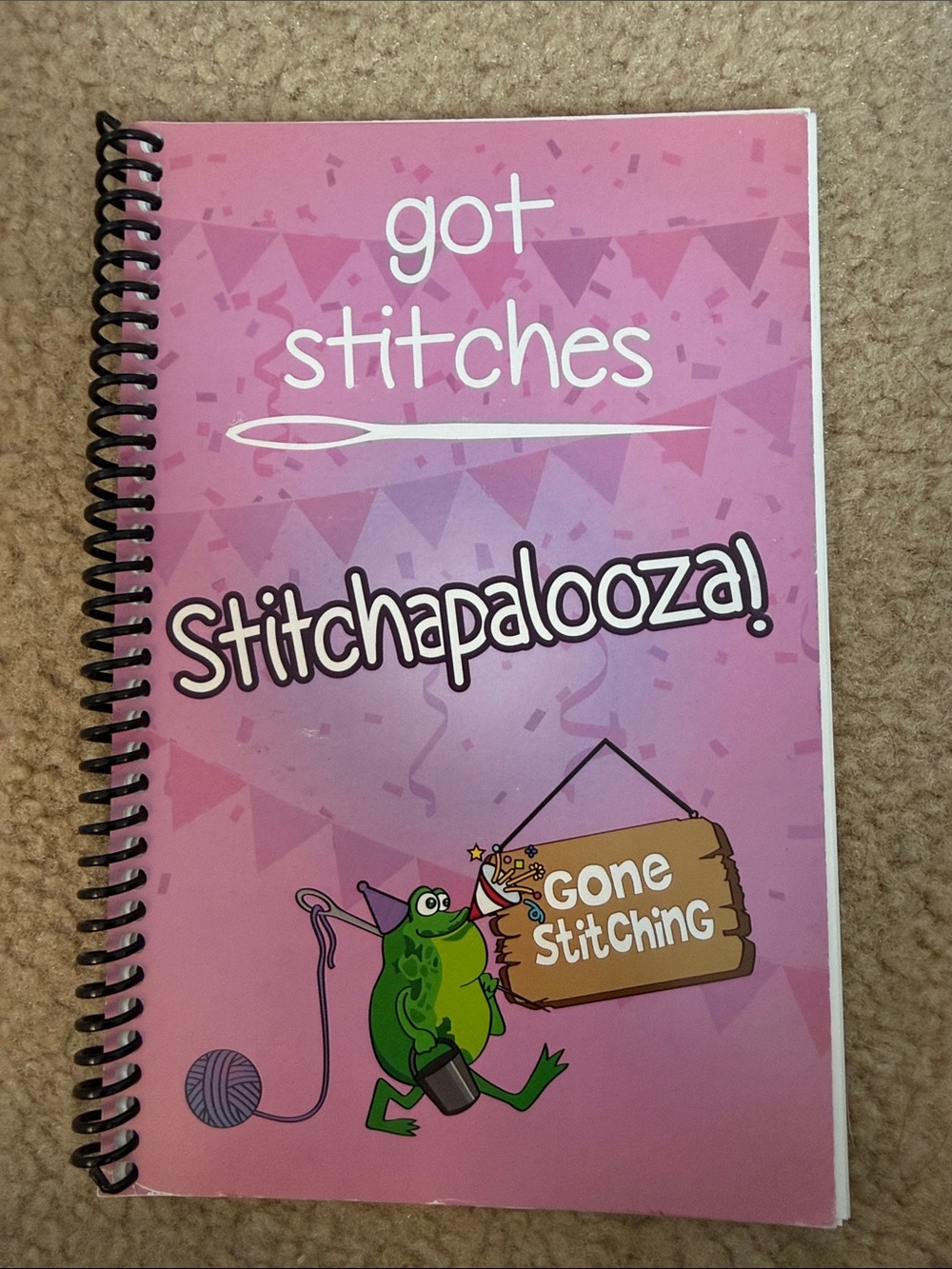 Never used Stitchapalooza gone stitching book.

Book retails for 40